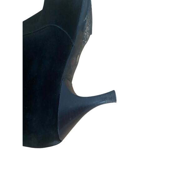 Aquatalia by Marvin K Black Suede Booties Size 7.5 - Picture 4 of 5
